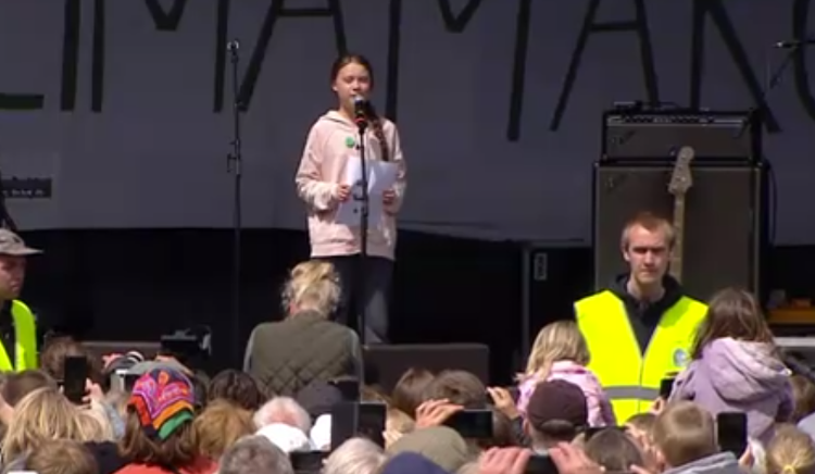 Greta Thunberg til danskerne: Stem så jeres børn har en fremtid